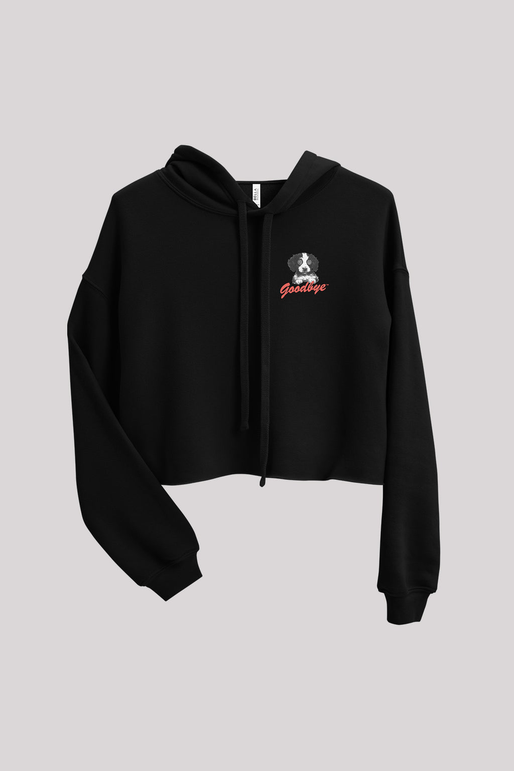 Drug Dog Crop Hoodie