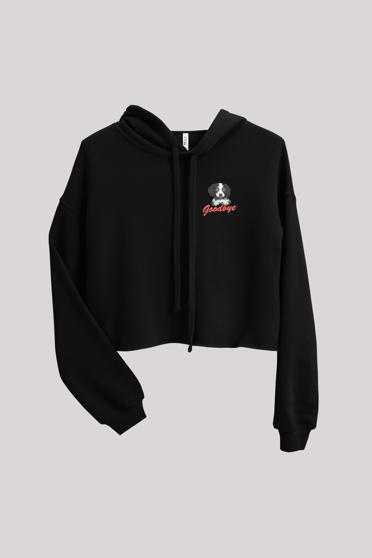 Drug Dog Crop Hoodie