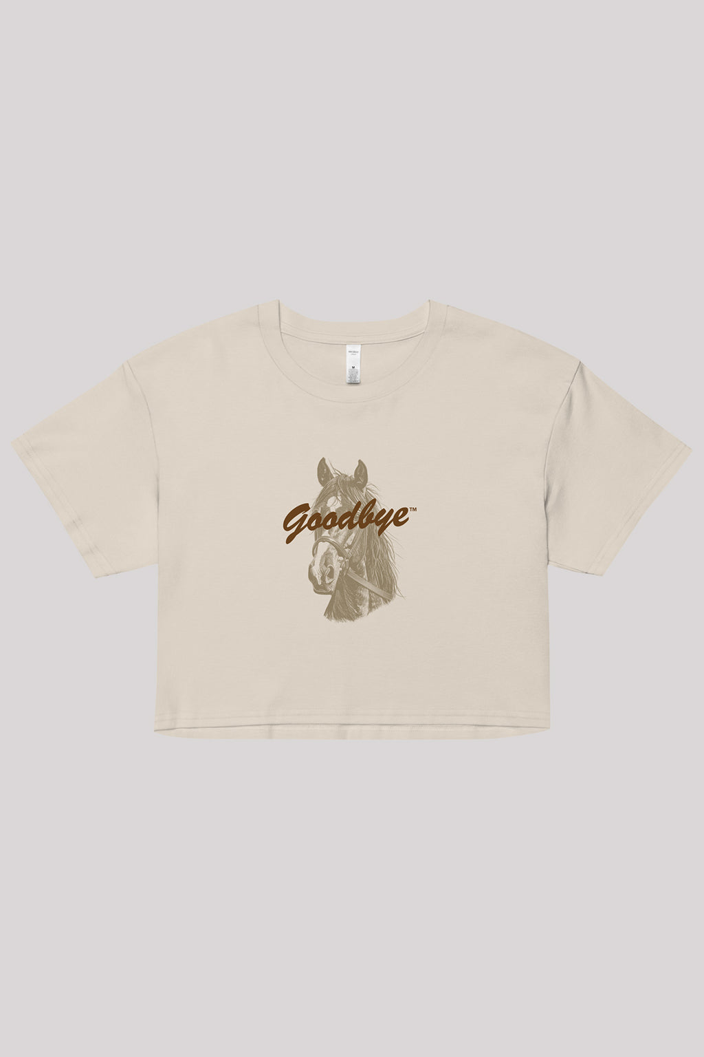 Dying Breed Crop Top Bone