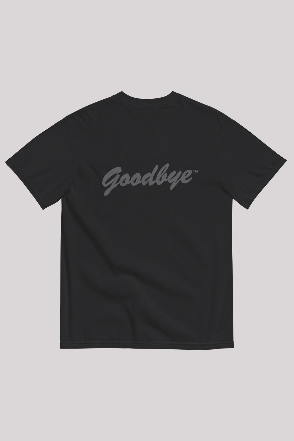 Goodbye Tee Black