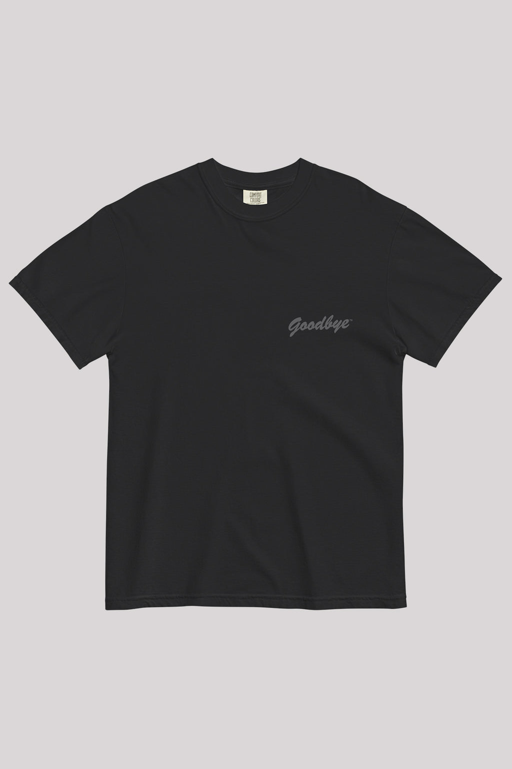 Goodbye Tee Black