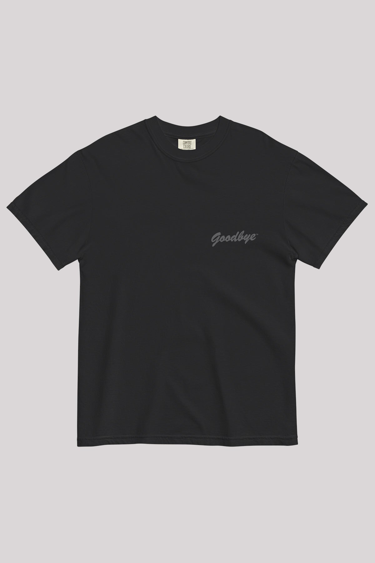 Goodbye Tee Black