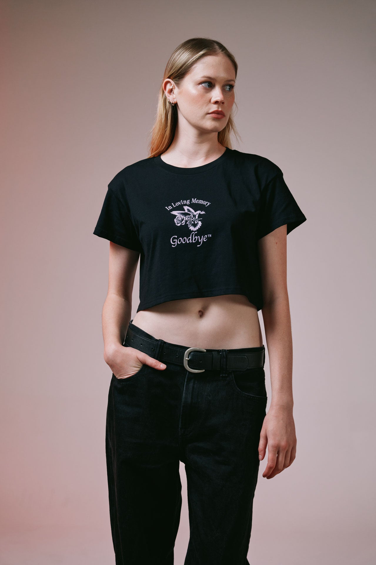 In Loving Memory Crop Top