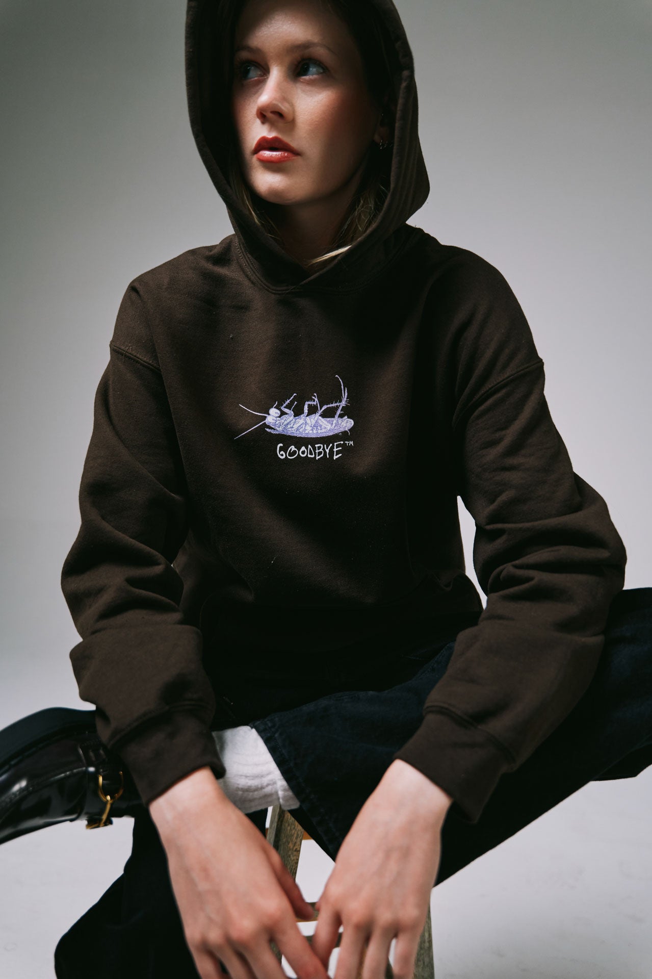 Roach Hoodie Chocolate